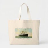 Nieuw Amsterdam van 1906 Grote Tote Bag (Voorkant)