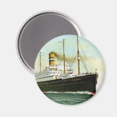 Nieuw Amsterdam van 1906 Magneet (Voorkant / Achterkant)