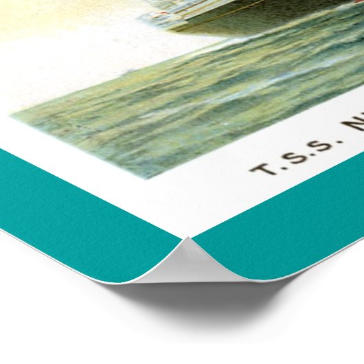 Nieuw Amsterdam van 1906 Poster (Hoek)