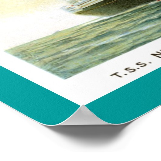 Nieuw Amsterdam van 1906 Poster (Hoek)