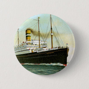 Nieuw Amsterdam van 1906 Ronde Button 5,7 Cm