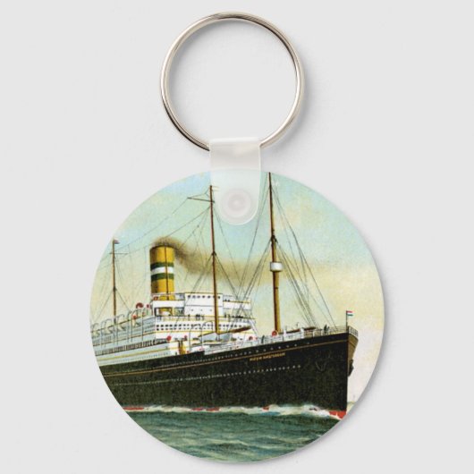 Nieuw Amsterdam van 1906 Sleutelhanger (Voorkant)