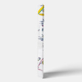 Nieuw-Amsterdamkaart, 1661 Case-Mate iPhone Case (Achterkant / Rechts)