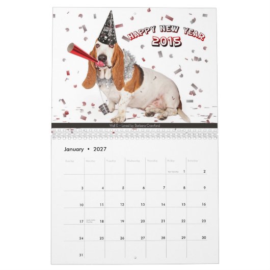 NIEUW - AZBHR-agenda 2015 Kalender (Jan 2027)