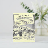 Nieuw B&O Budd Gebouwd Daglicht Speedliners Briefkaart (Staand voorkant)