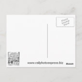 Nieuw B&O Budd Gebouwd Daglicht Speedliners Briefkaart (Achterkant)