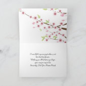 Nieuw Baby, de Roze Kaart van de Bloesem van de (Binnen)