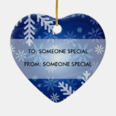 Nieuw Baby-fotocadeau Label & Ornament (Achterkant)