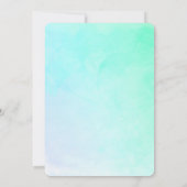 Nieuw Baby Geboorte Aankondiging Ballet Thema (Achterkant)