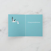 Nieuw Baby Girl Editable Kaart (Binnen)