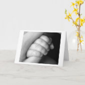 Nieuw Baby Kaart (Gele Bloem)