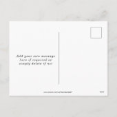 Nieuw Baby Neutral Lavender Photo briefkaart (Achterkant)