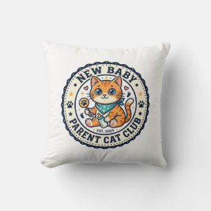Nieuw Baby Ouder Kat Kat Moeder Cadeau Idee - Nieu Kussen