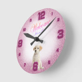 Nieuw baby shower Gift Baby Ronde Klok (Hoek)