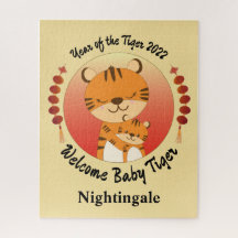 Nieuw babyjaar van de Tijger 2022