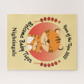 Nieuw babyjaar van de Tijger 2022 Legpuzzel (Horizontaal)