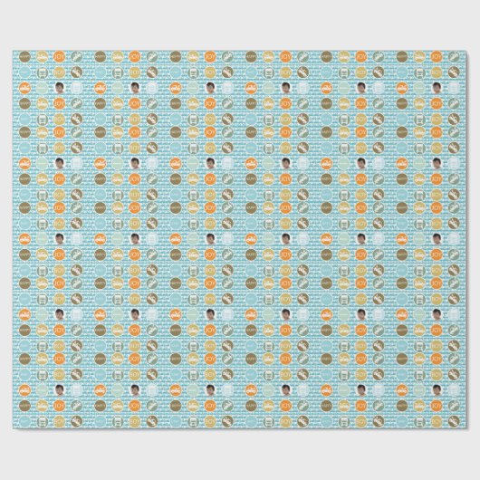 Nieuw babykeukenfotopapier voor vrachtwagens cadeaupapier (Vlak)