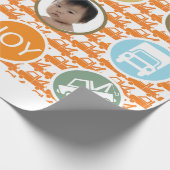 Nieuw babypeuter Fotopapier Cadeaupapier (Hoek)