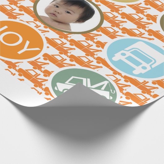 Nieuw babypeuter Fotopapier Cadeaupapier (Hoek)