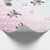 Nieuw babyplukkerpapier cadeaupapier (Hoek)