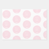 Nieuw babyroze, eenvoudig inpakpapier vel (Voorkant 2)