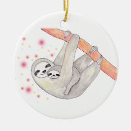 Nieuw babysiernummer Aangepast versieringsprogramm Keramisch Ornament