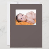 Nieuw babyslaapBeer Aankondiging (Achterkant)