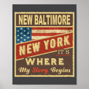 Nieuw Baltimore Ny Daar Begint Mijn Verhaal Poster