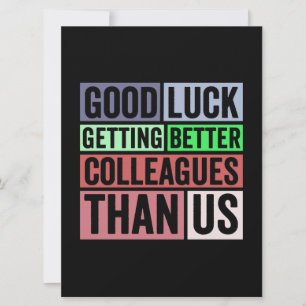 Nieuw banengeld   Farewell Coworkers Leaving   Goe Save The Date