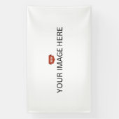 NIEUW! Banner - 6'x10' - Binnen - Aangepast (Verticaal)