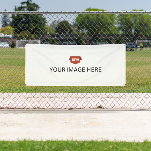 NIEUW! Banner - 76 cm x 183 cm - Buiten met metal  (Insitu)