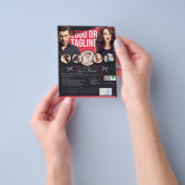 Nieuw Barber Shop Flyer-ontwerp Flyer (Hand)