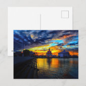 Nieuw Basin Canal Lighthouse Briefkaart (Voorkant / Achterkant)