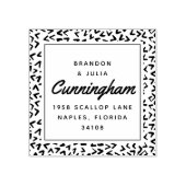 Nieuw Beach House Retouradres Rubberstempel (Afrduk)