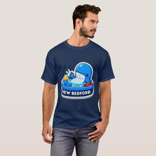 NIEUW BEDFORD 6 T-SHIRT (Voorkant volledig)