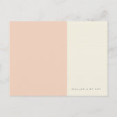 Nieuw beeld ~ Briefkaart / Uitnodigingen (Achterkant)