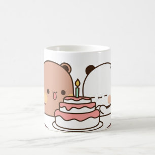 Nieuw beer en Panda Bubu Dudu Koffiemok