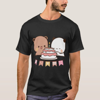 Nieuw beer en Panda Bubu Dudu T-shirt