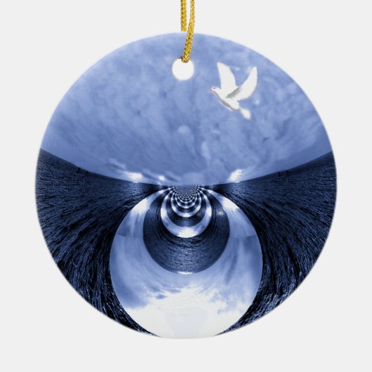 Nieuw Begin#1_ Keramisch Ornament (Voorkant)