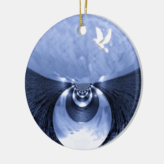 Nieuw Begin#1_ Keramisch Ornament (Links)