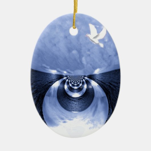 Nieuw Begin#1_ Keramisch Ornament (Voorkant)