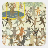 Nieuw begin 2013 vierkante sticker (Voorkant)