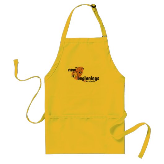 Nieuw begin Apron Standaard Schort (Voorkant)
