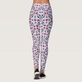 Nieuw  Begin Birthday-patroon Leggings (Achterkant)
