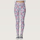 Nieuw  Begin Birthday-patroon Leggings (Voorkant)