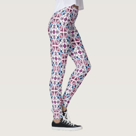 Nieuw  Begin Birthday-patroon Leggings (Rechts)