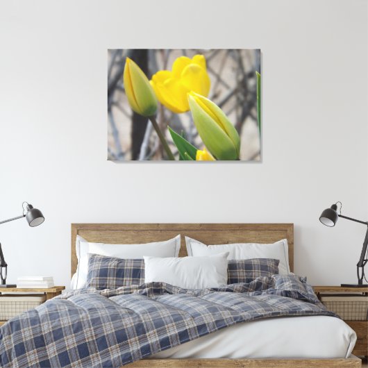 Nieuw begin canvas afdruk (Insitu (Slaapkamer))