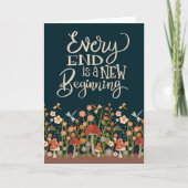 "Nieuw begin"-inspiratie Kaart (Voorkant)
