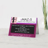 Nieuw begin kaart (Achterkant)