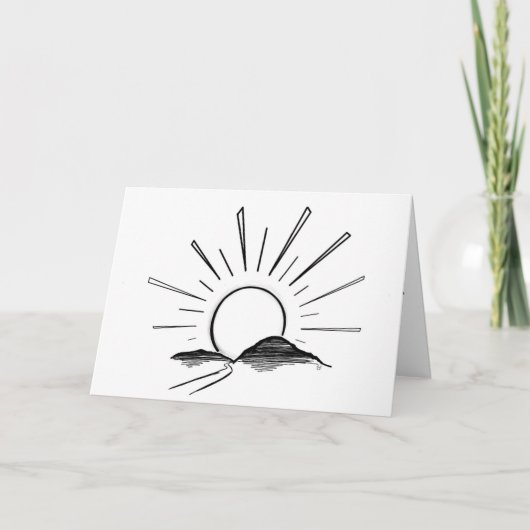 Nieuw begin kaart (Voorkant)